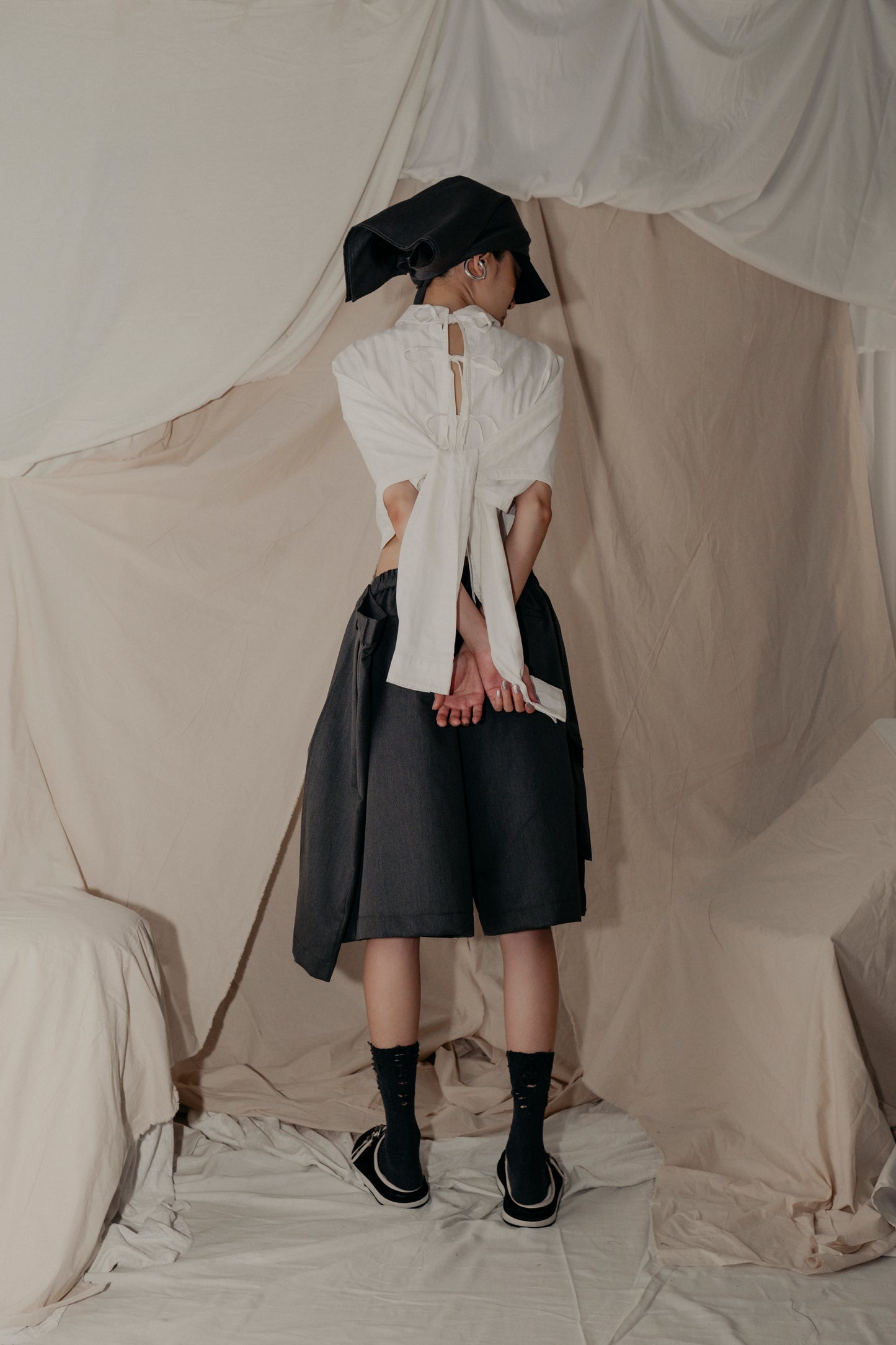 Psycho Shirt in White Line