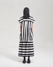 NOIZ N1TP9 STRIPED SLEEVELESS SHIRT