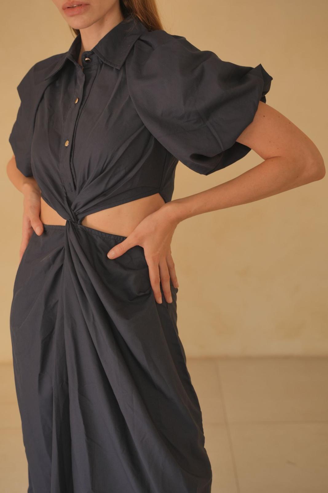CONSTANCE DRESS - NAVY BLUE