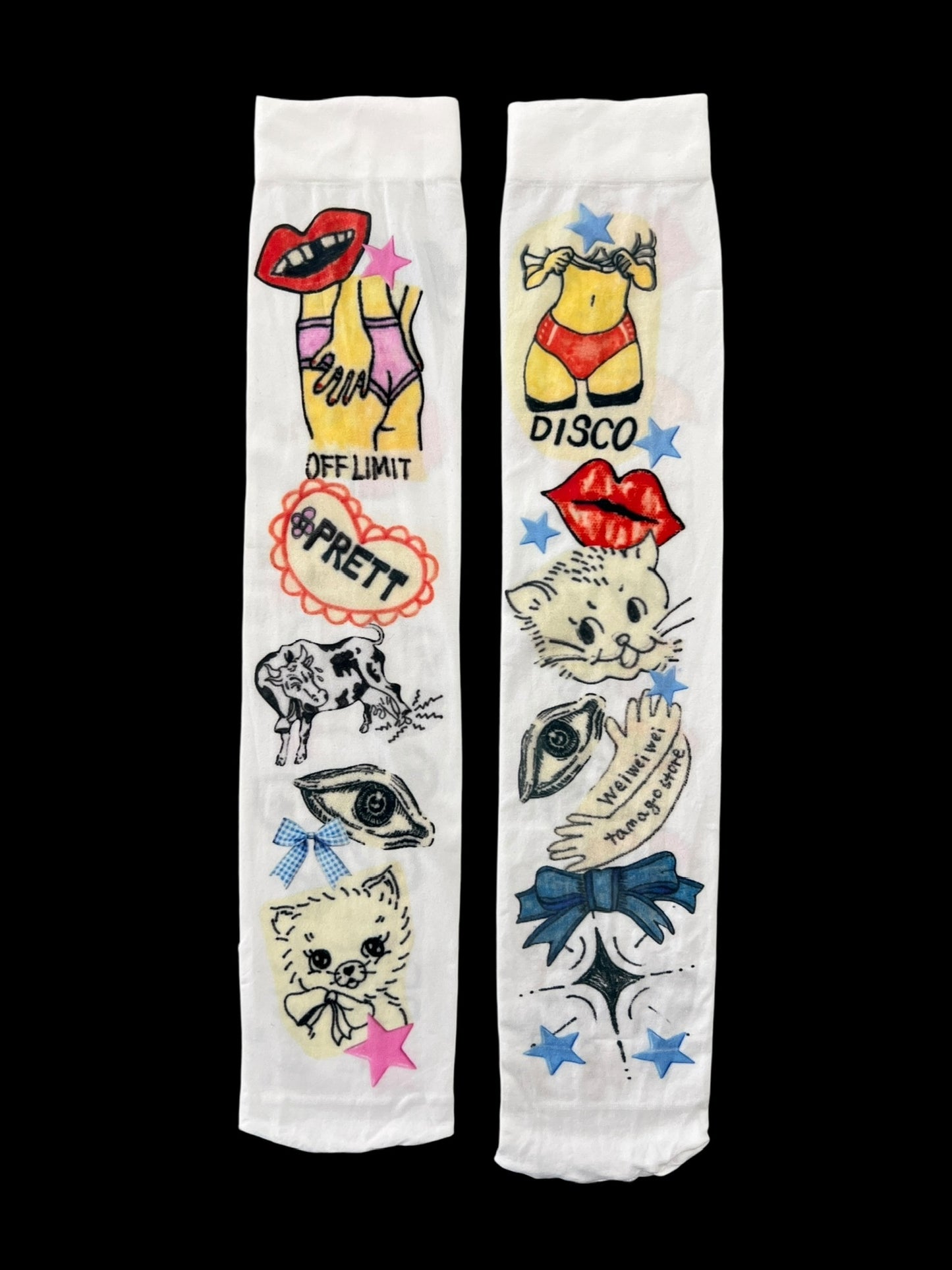 weiweiwei x TAMAGO STORE Socks 01-MID