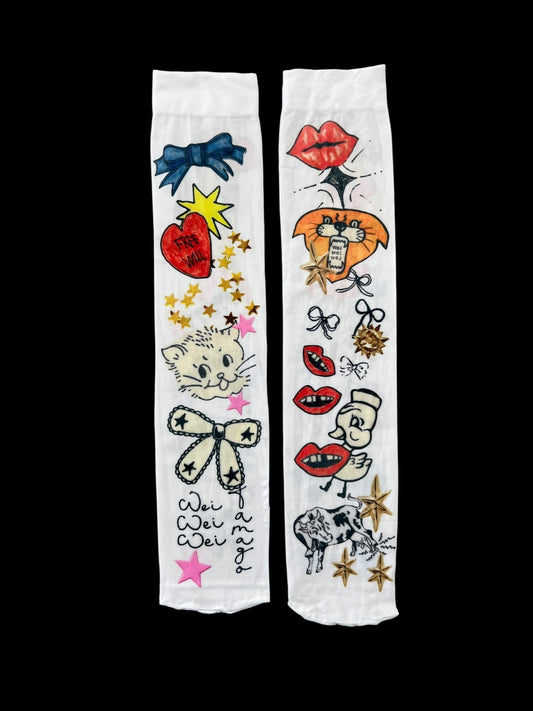 weiweiwei x TAMAGO STORE Socks 01-MID