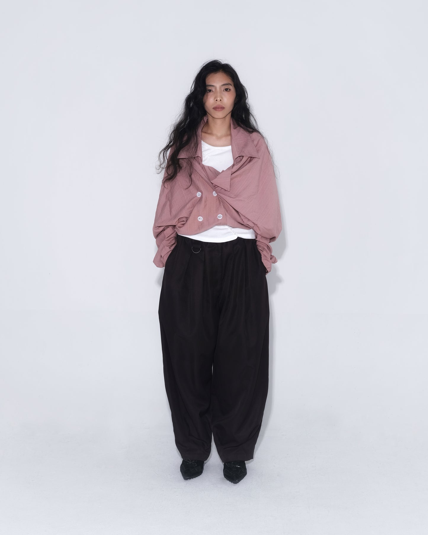 Saiyan Jacket Blazer in Pink