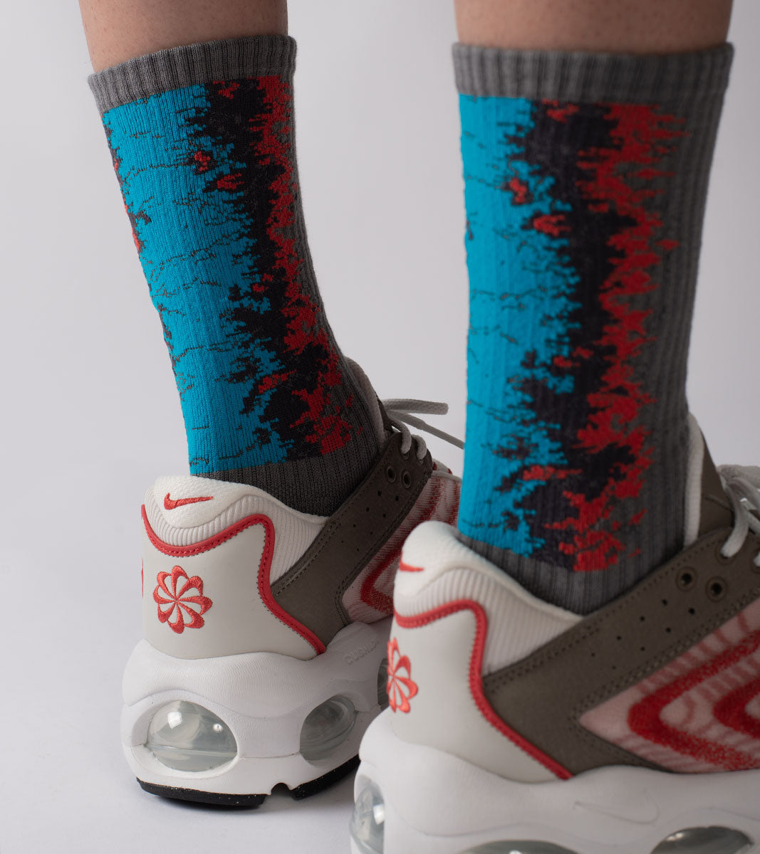 LANDING Midcalf socks - Gradient Red