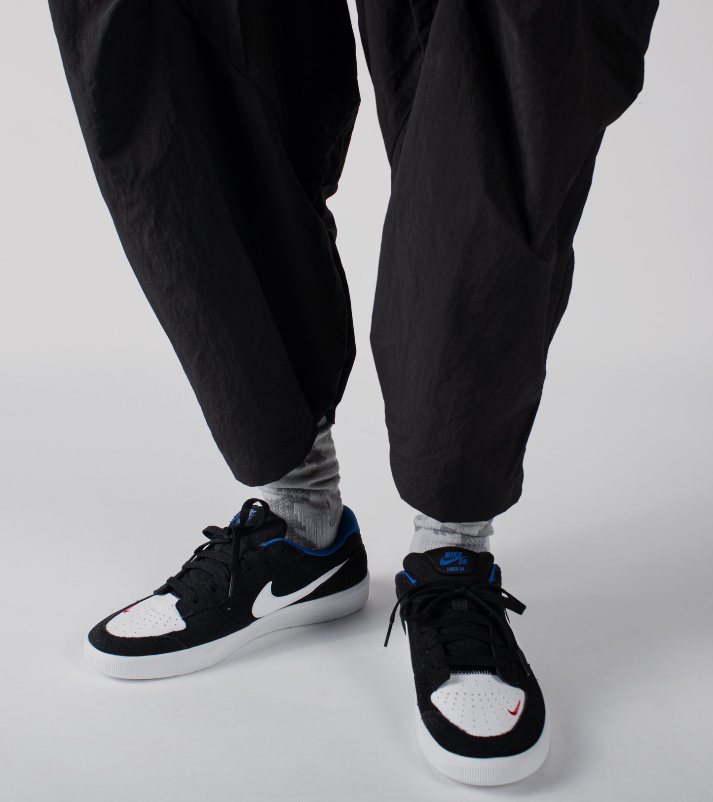 Digit No. Jacquard casual socks - Land Grey