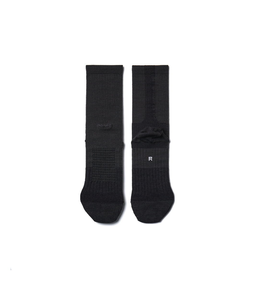Merino Wool Socks Lite -Feather Black