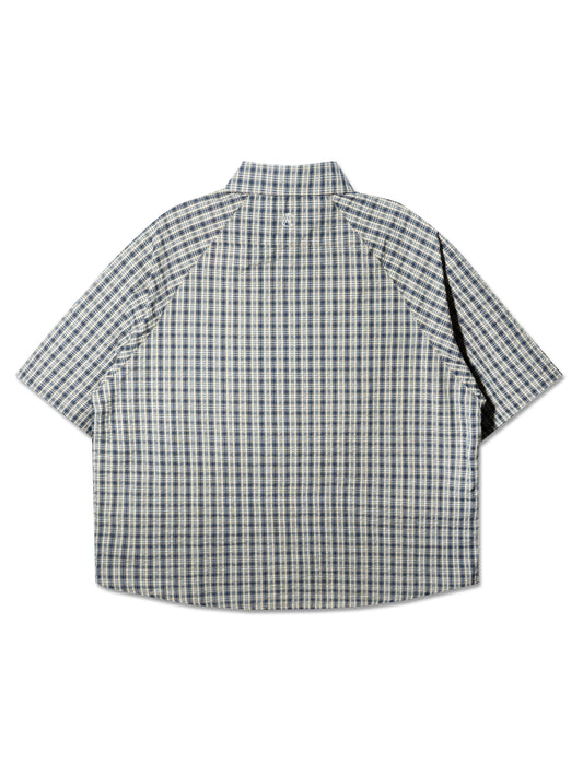 SEERSUCKER MIGUEL SHIRT BLUE