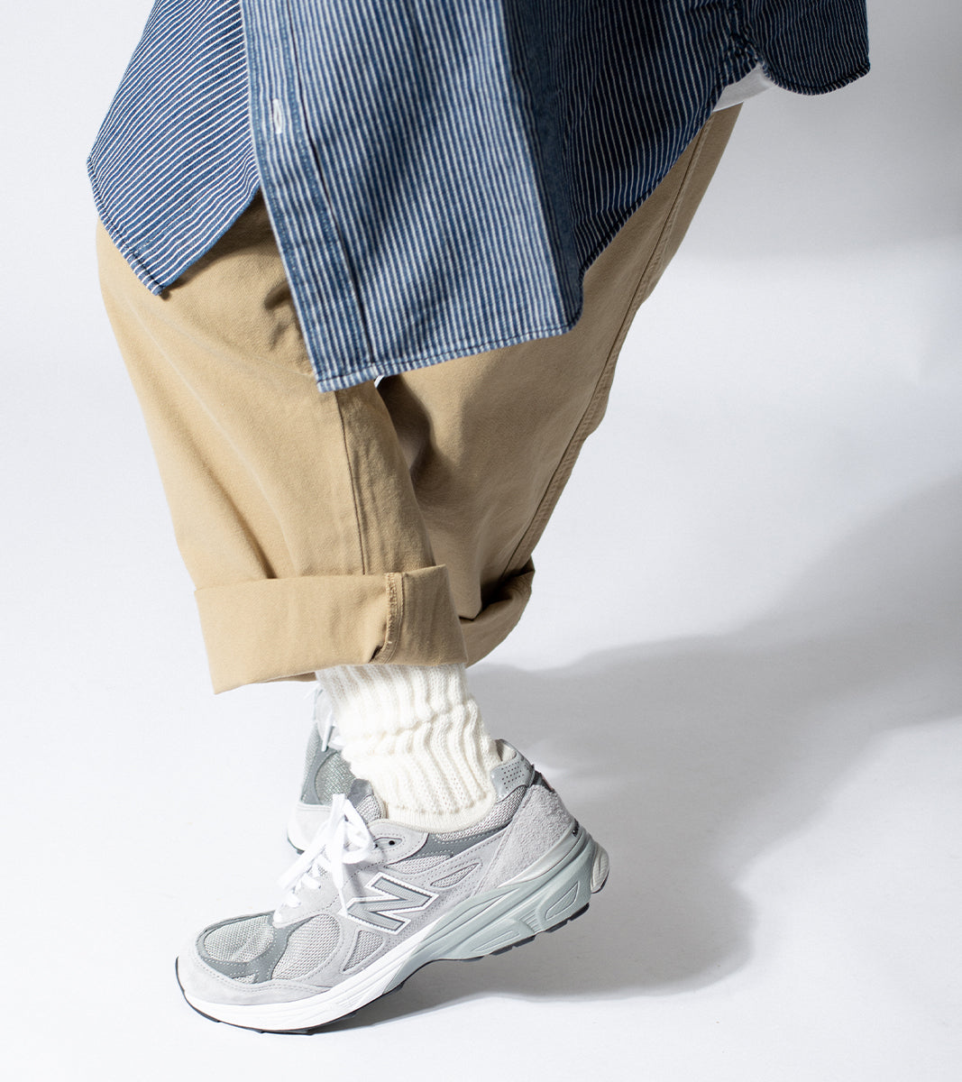 Essential O'Skool Casual Socks - O'White