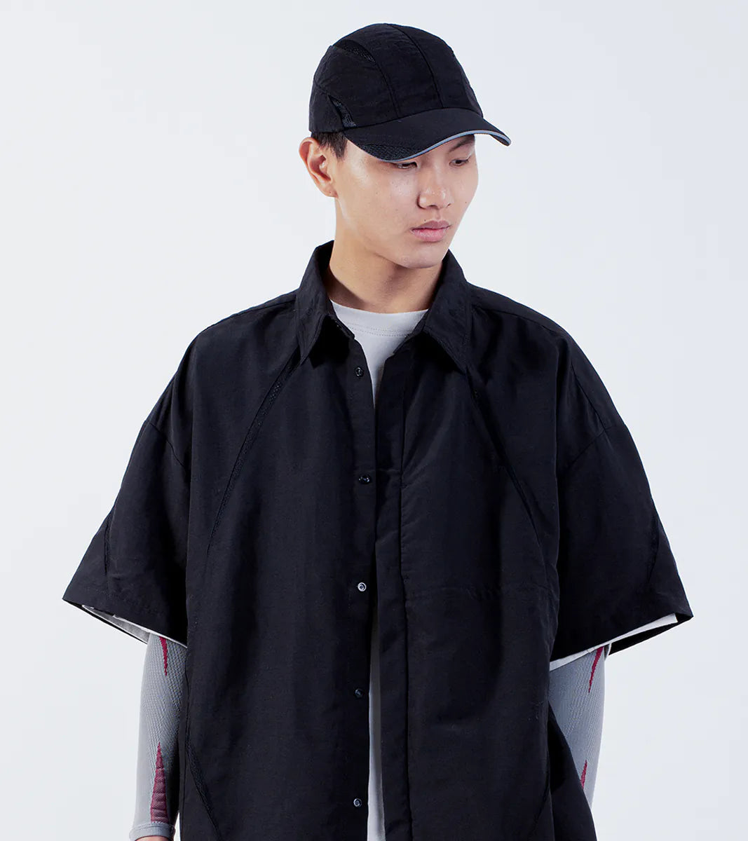 Airy Mono Cap - Black