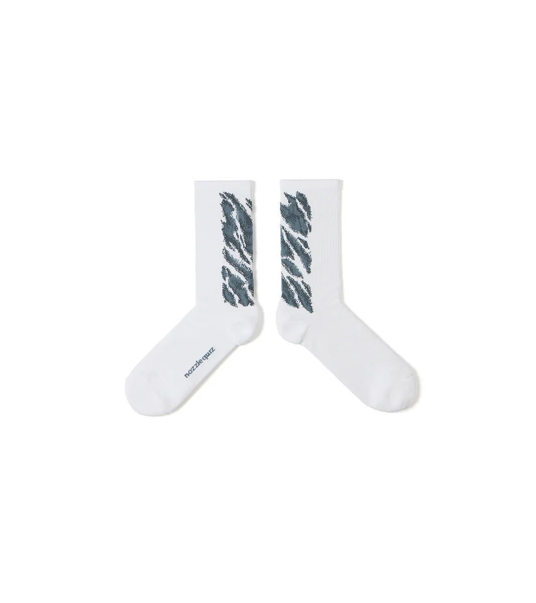 Landing Crew Socks - Berg White