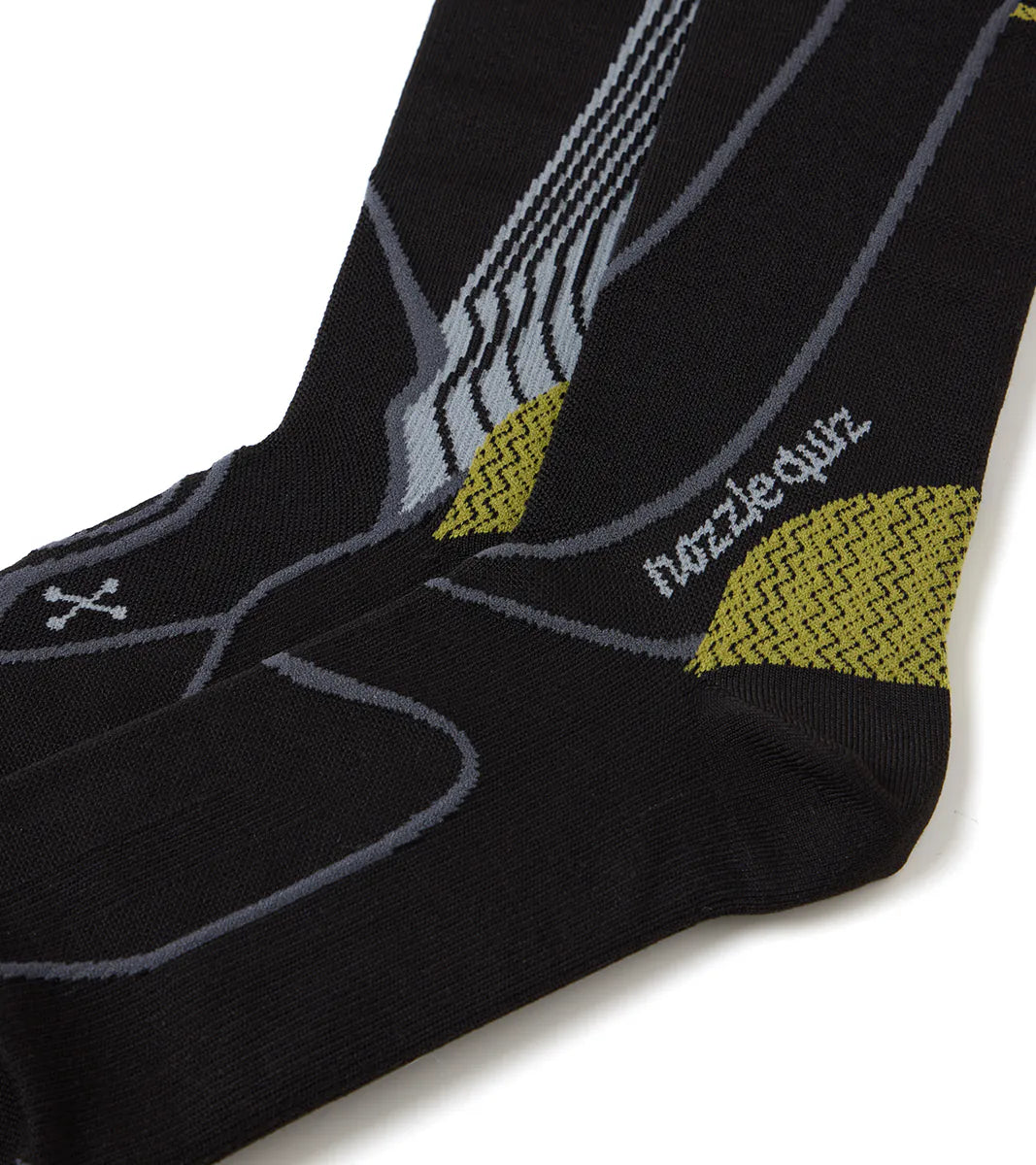 Cordura® Cay Crew Socks - CAY BLACK