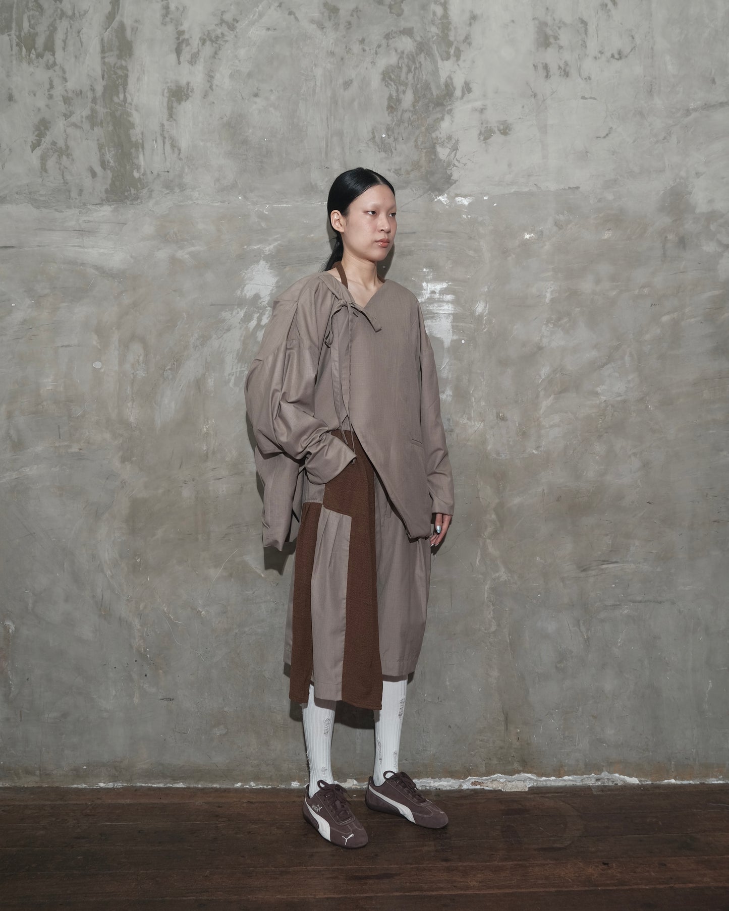 2 Sided Pants in Brown