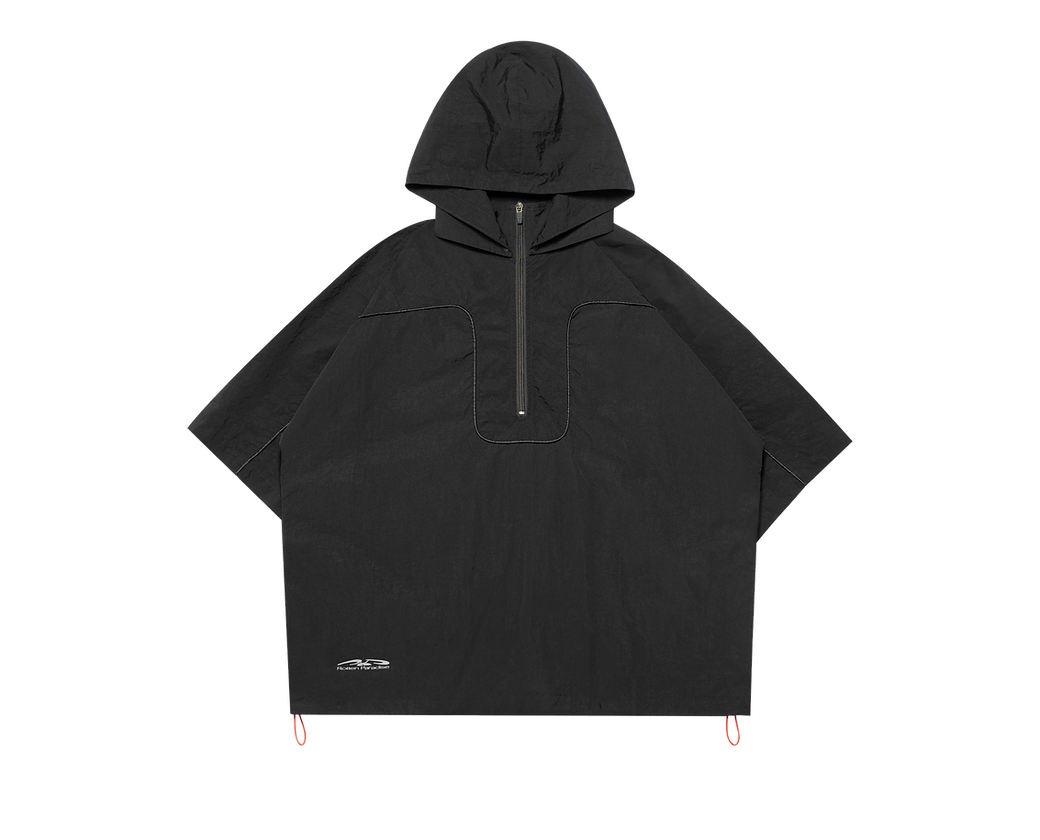 Rot Detachable Hood Shirt