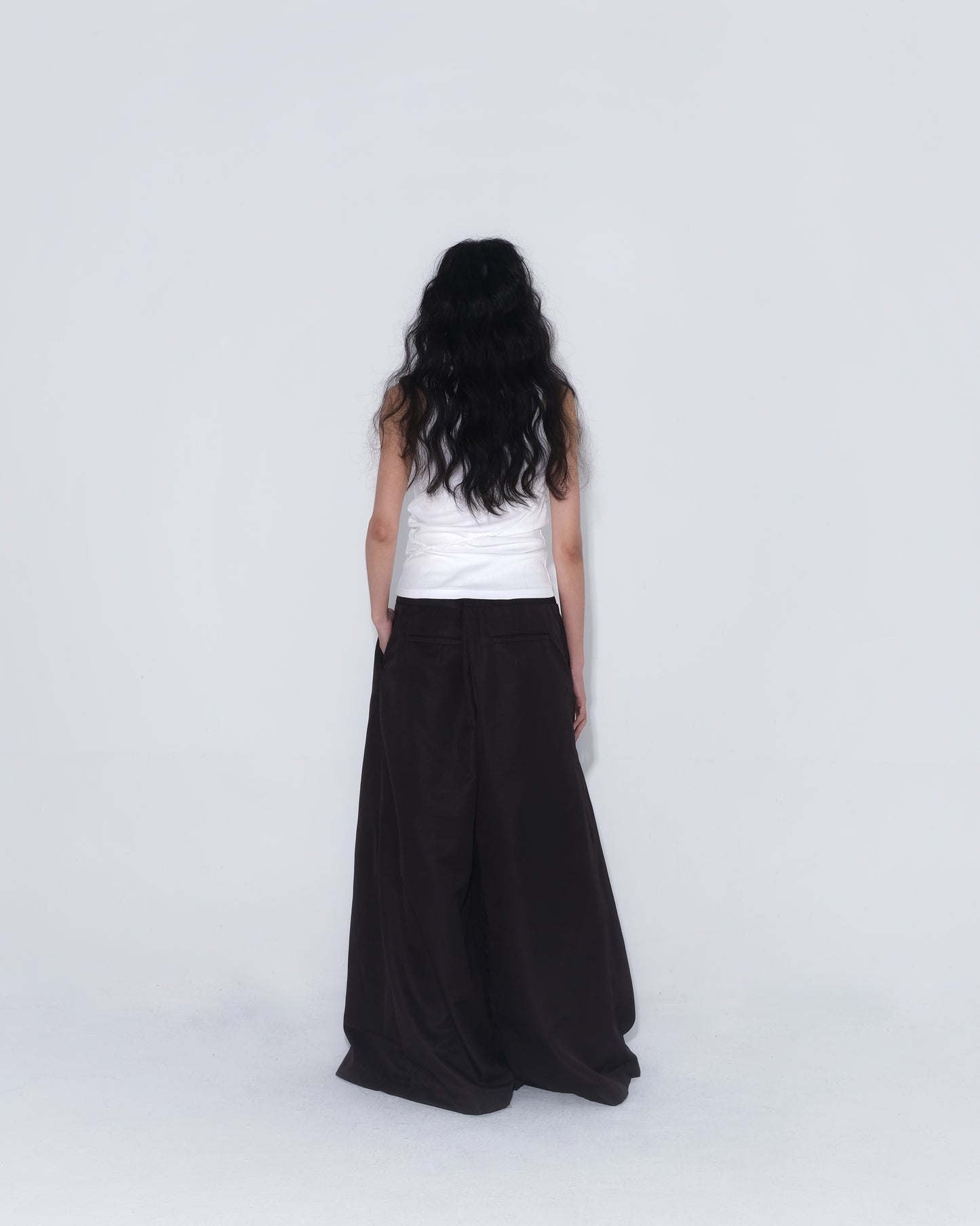 Ladies & Gentleman Skirt Pants in Dark Brown