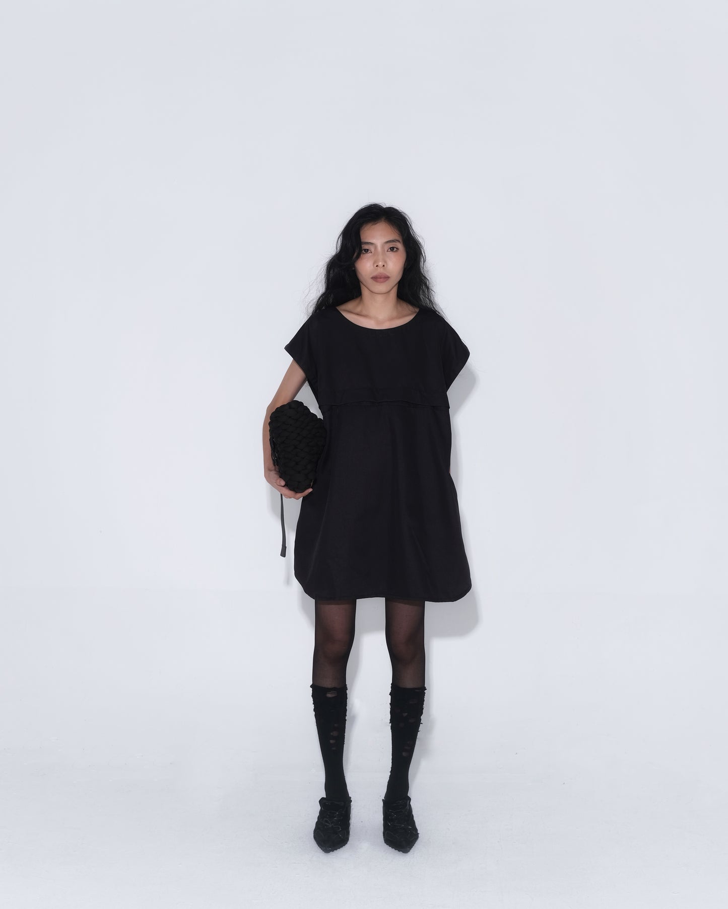 Detachable Psycho Shirt in Black