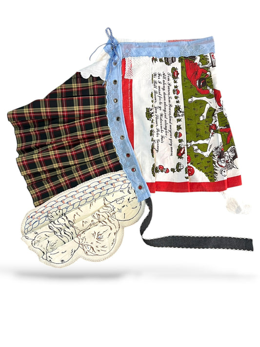 remake wrap skirt - Short 03