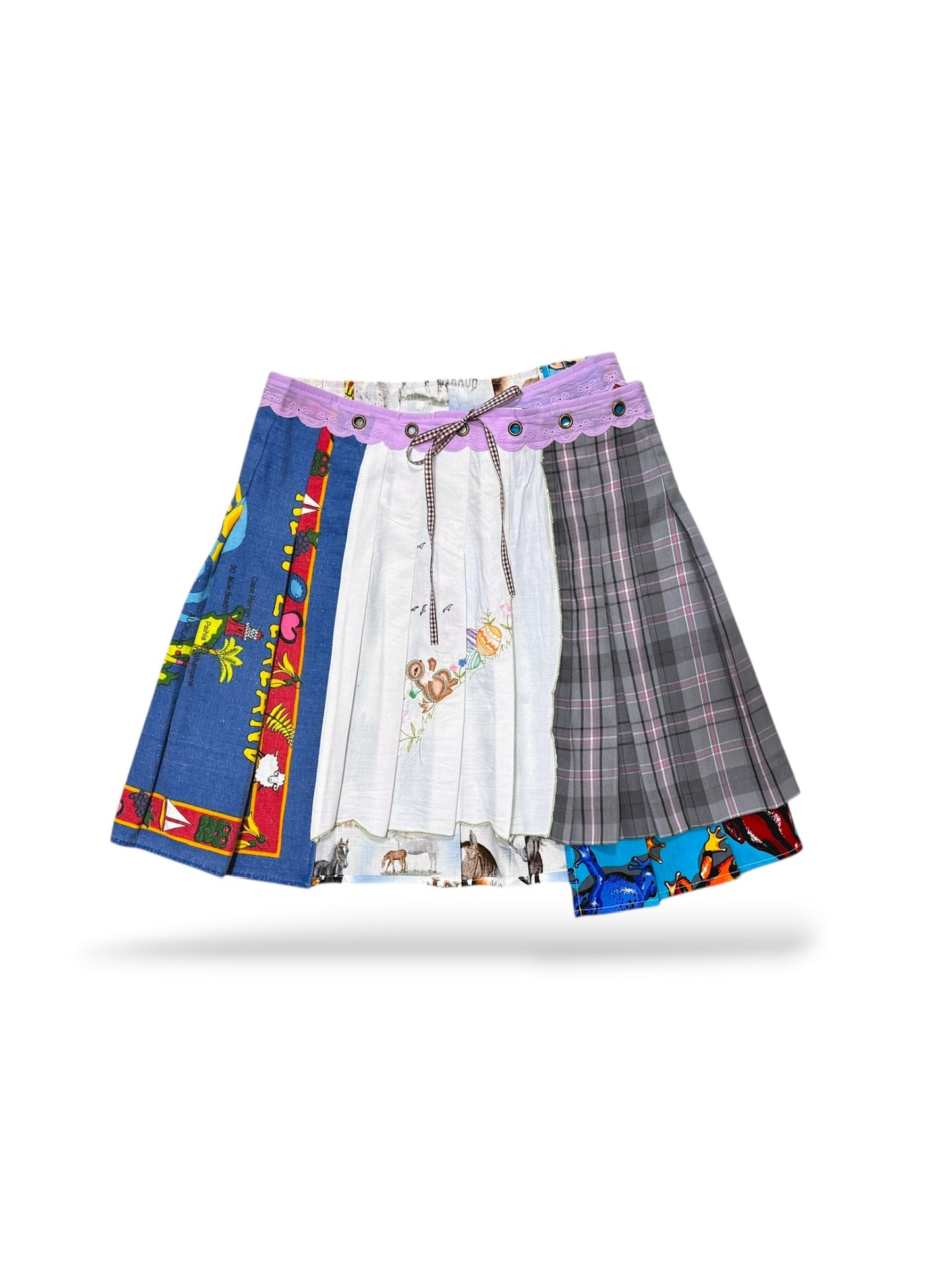 Remake Wrap Skirt - Short 39 - BEV C multi label store