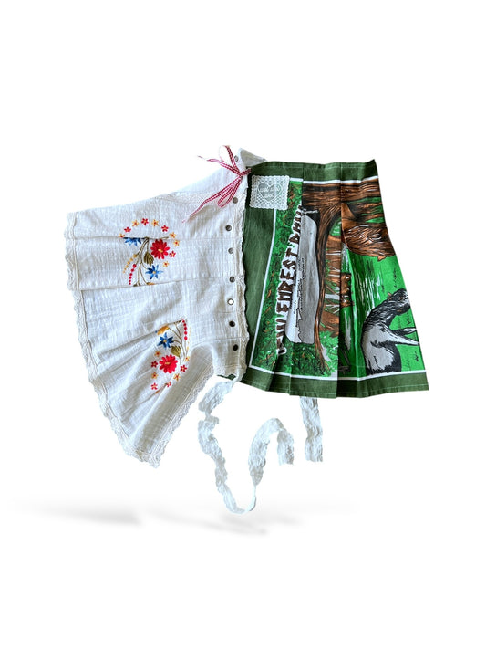 remake wrap skirt - Short 05