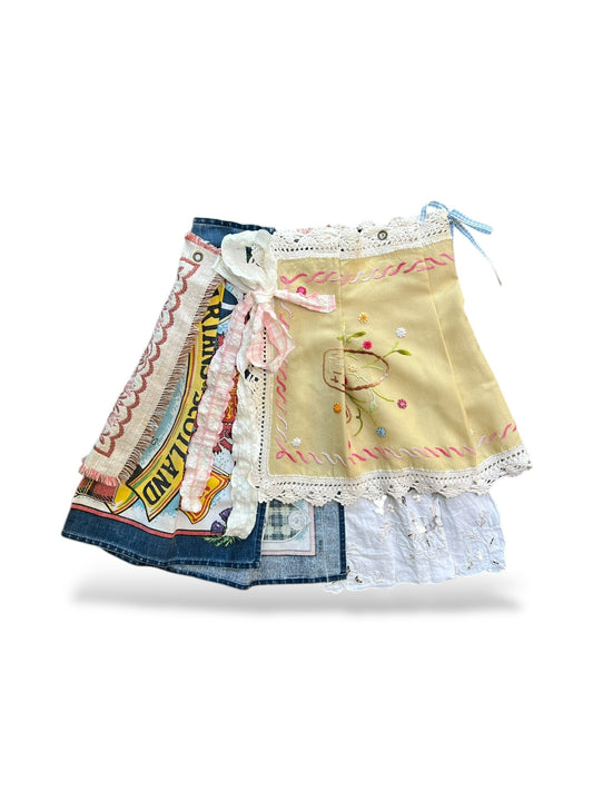 Remake Wrap Skirt - Short 06