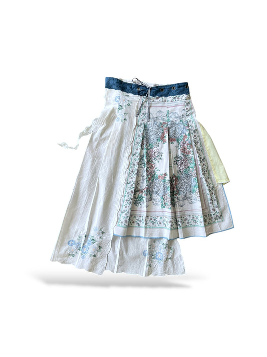 remake wrap skirt - LONG 01