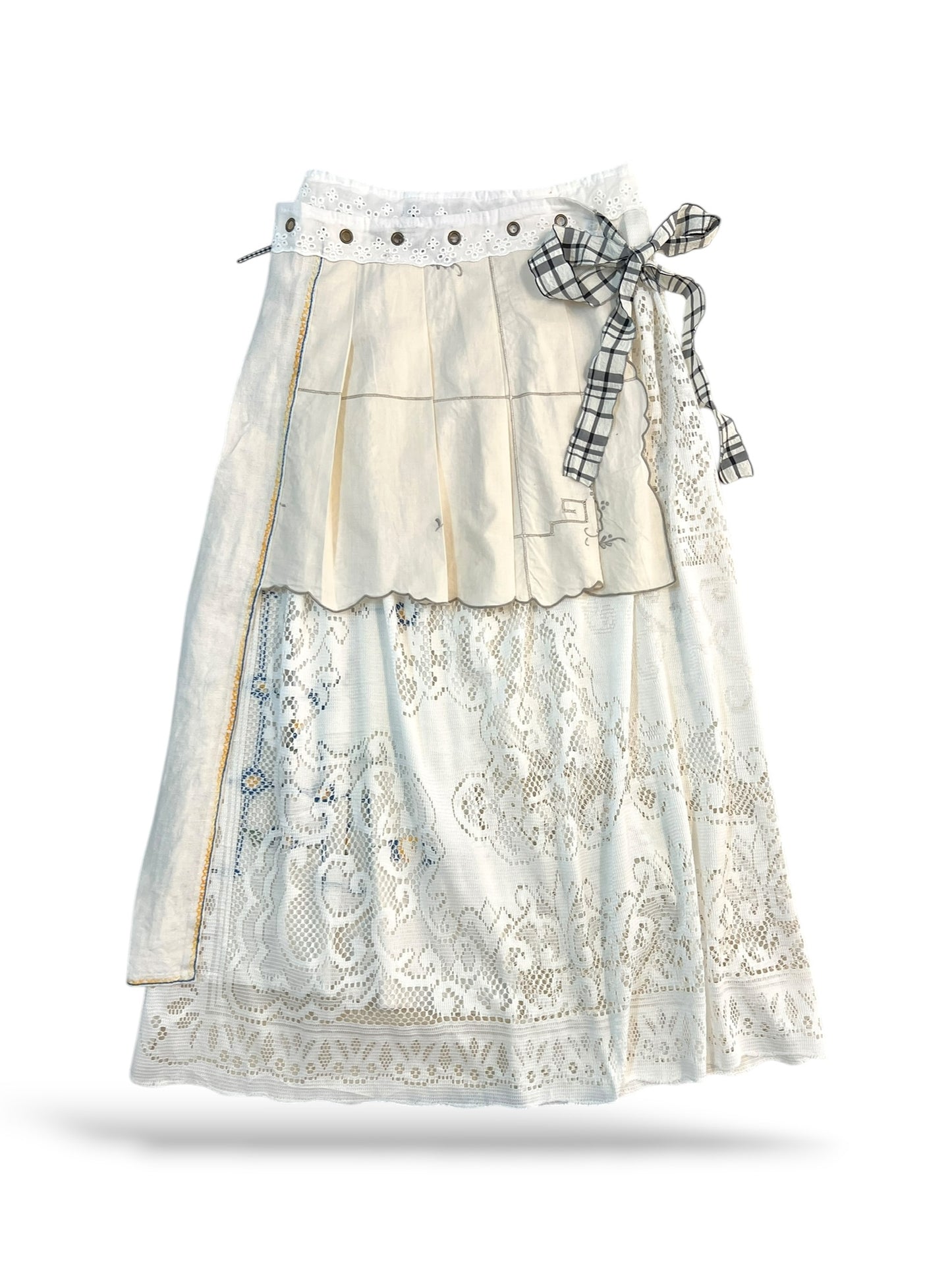 remake wrap skirt - LONG 03