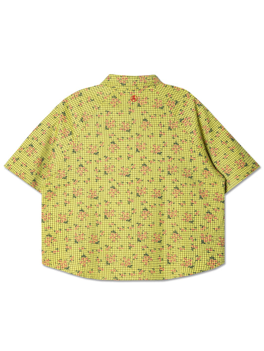FLORAL MIGUEL SHIRT GREEN - BEV C multi label store