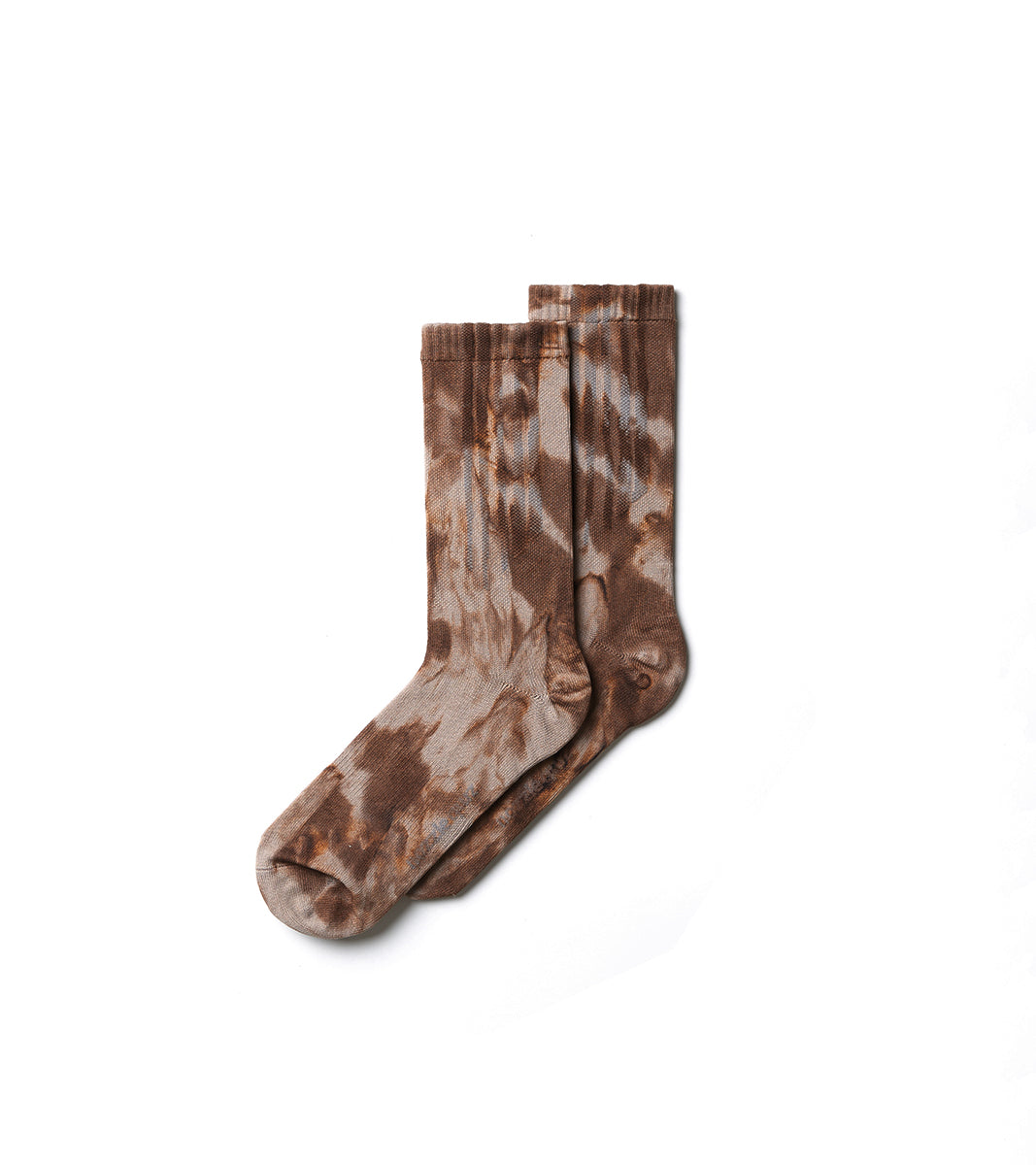 Spot dye Crew Tech Socks - Spot Sulfur