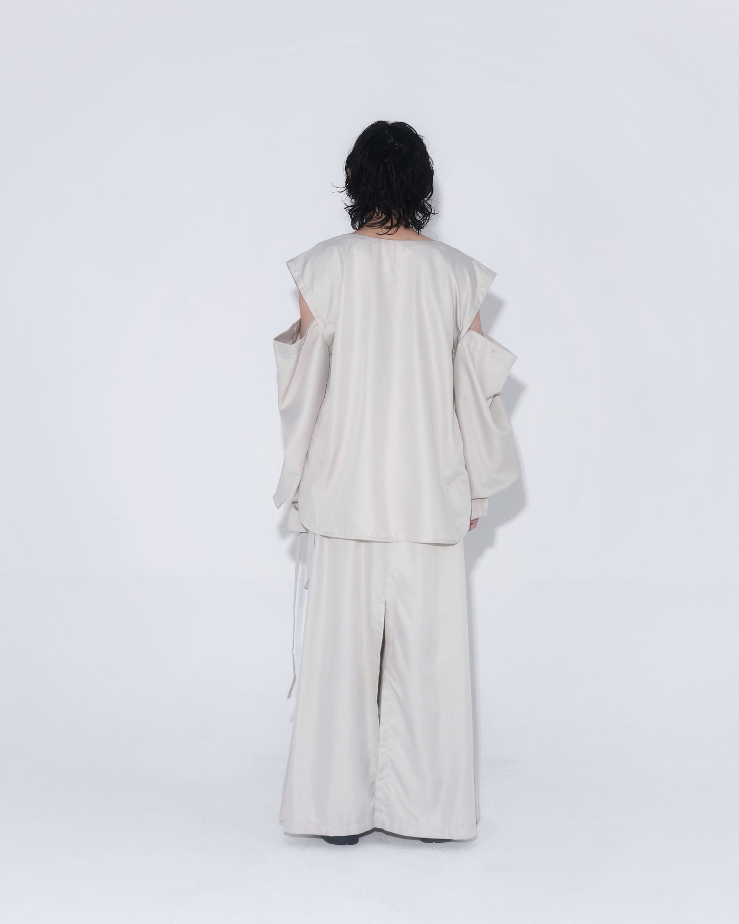 Detachable Psycho Shirt in Cream