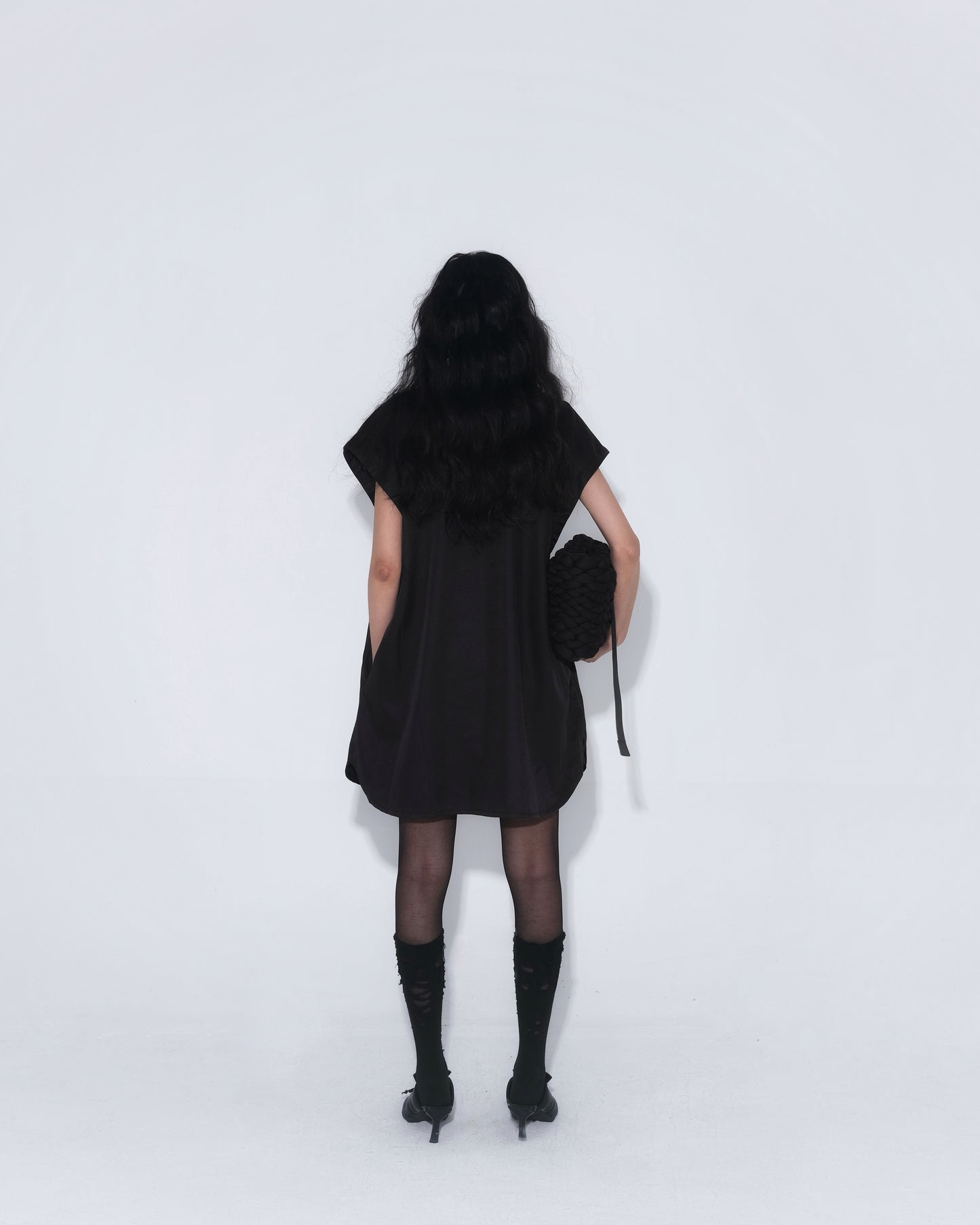 Detachable Psycho Shirt in Black