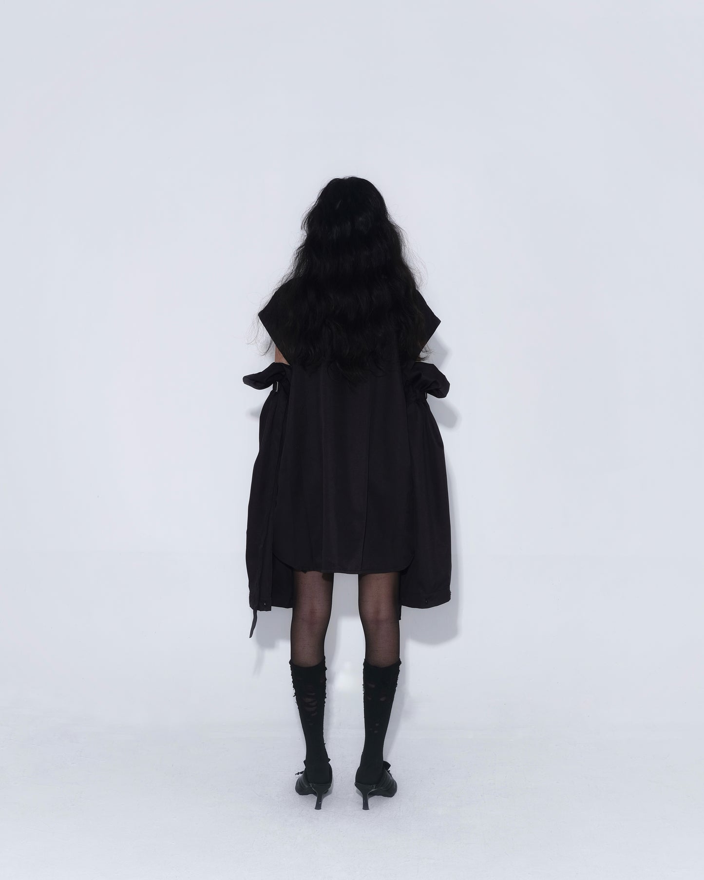 Detachable Psycho Shirt in Black