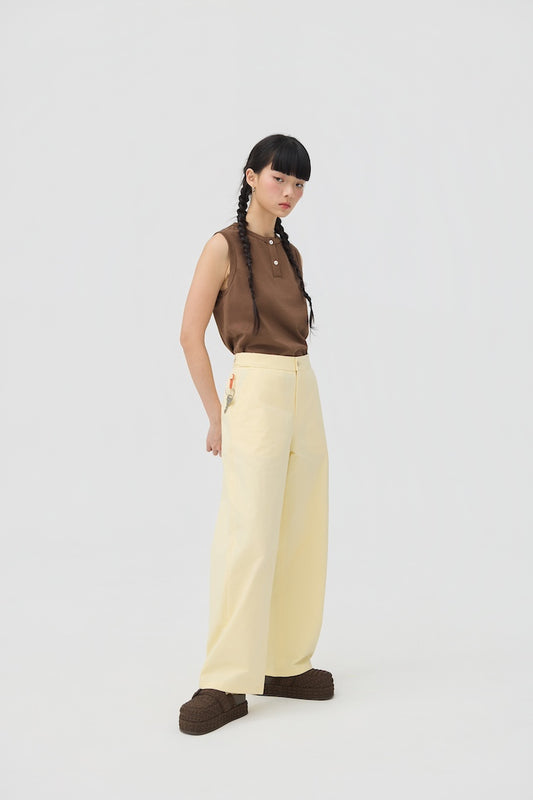 SAGYO TROUSERS - SUNSHINE YELLOW
