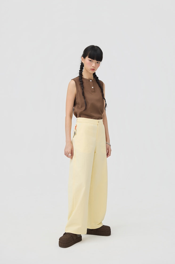 SAGYO TROUSERS - SUNSHINE YELLOW