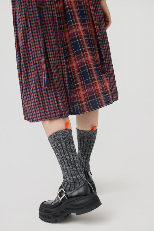 TAB CREW SOCKS - HEATHER GLITTER