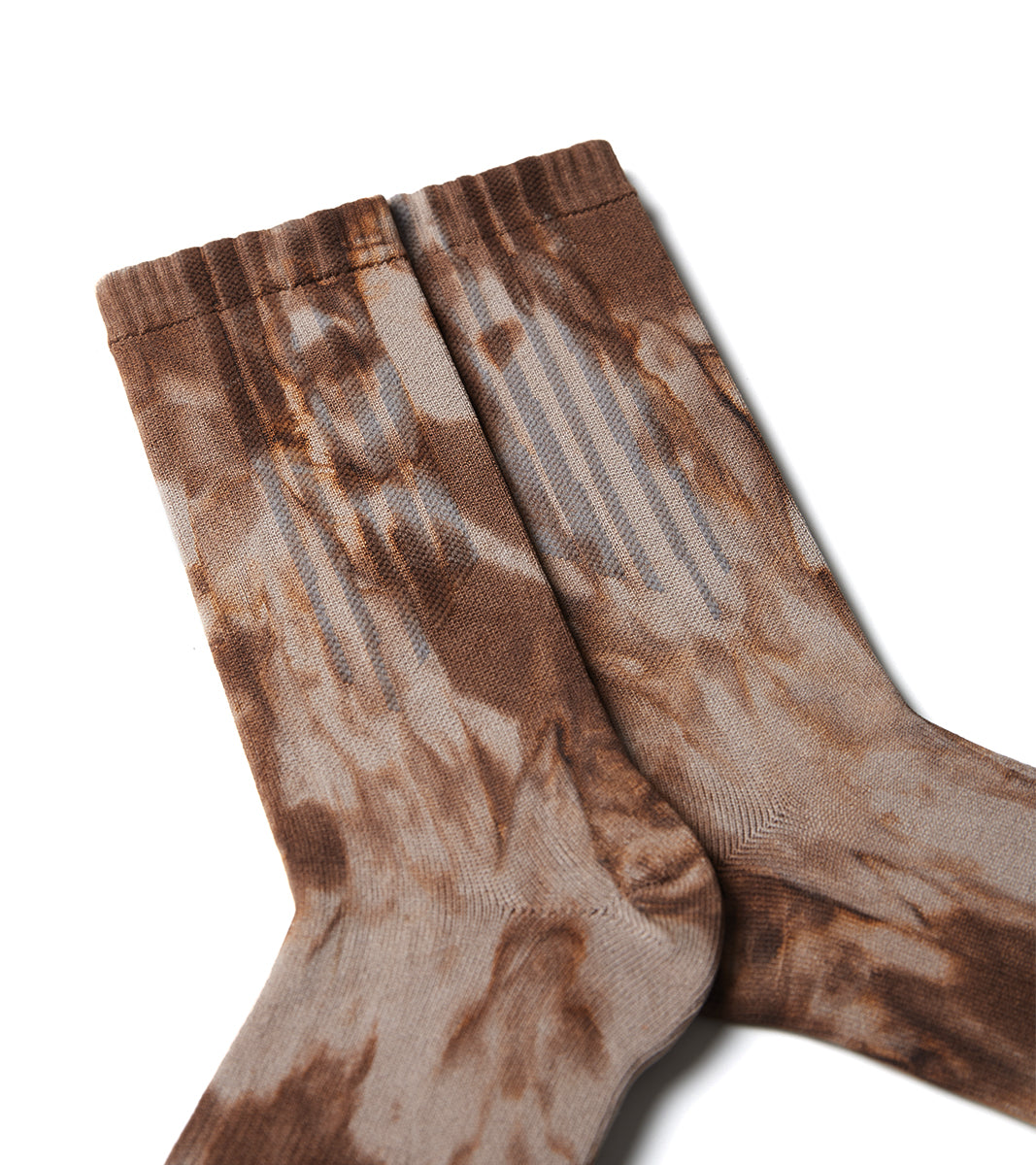 Spot dye Crew Tech Socks - Spot Sulfur