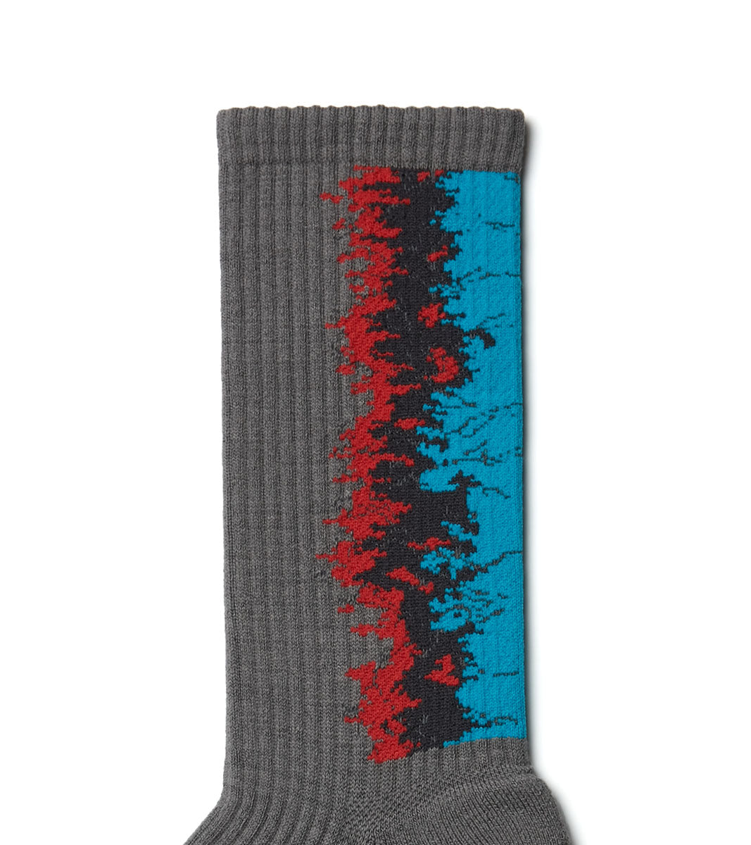 LANDING Midcalf socks - Gradient Red