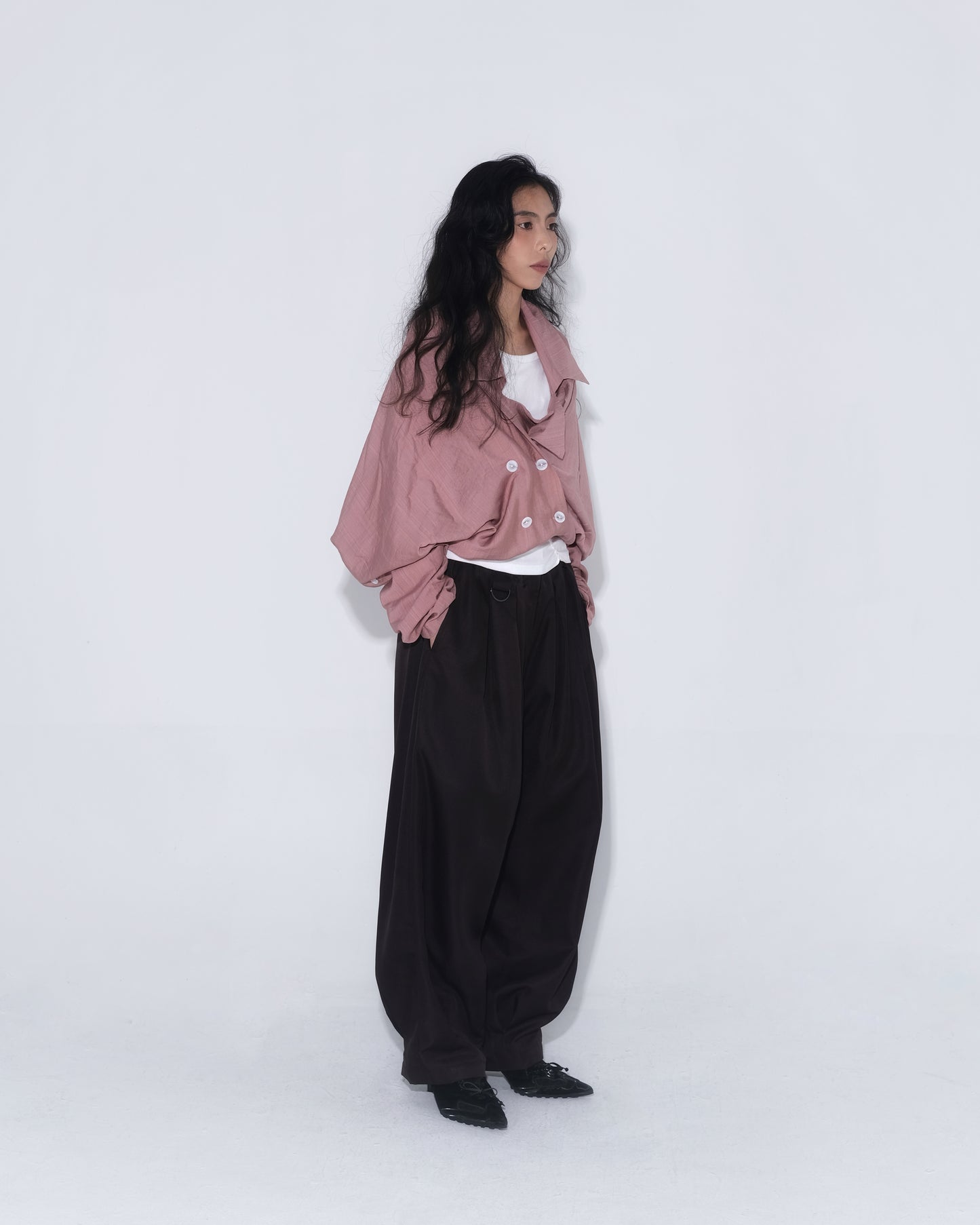 Saiyan Jacket Blazer in Pink