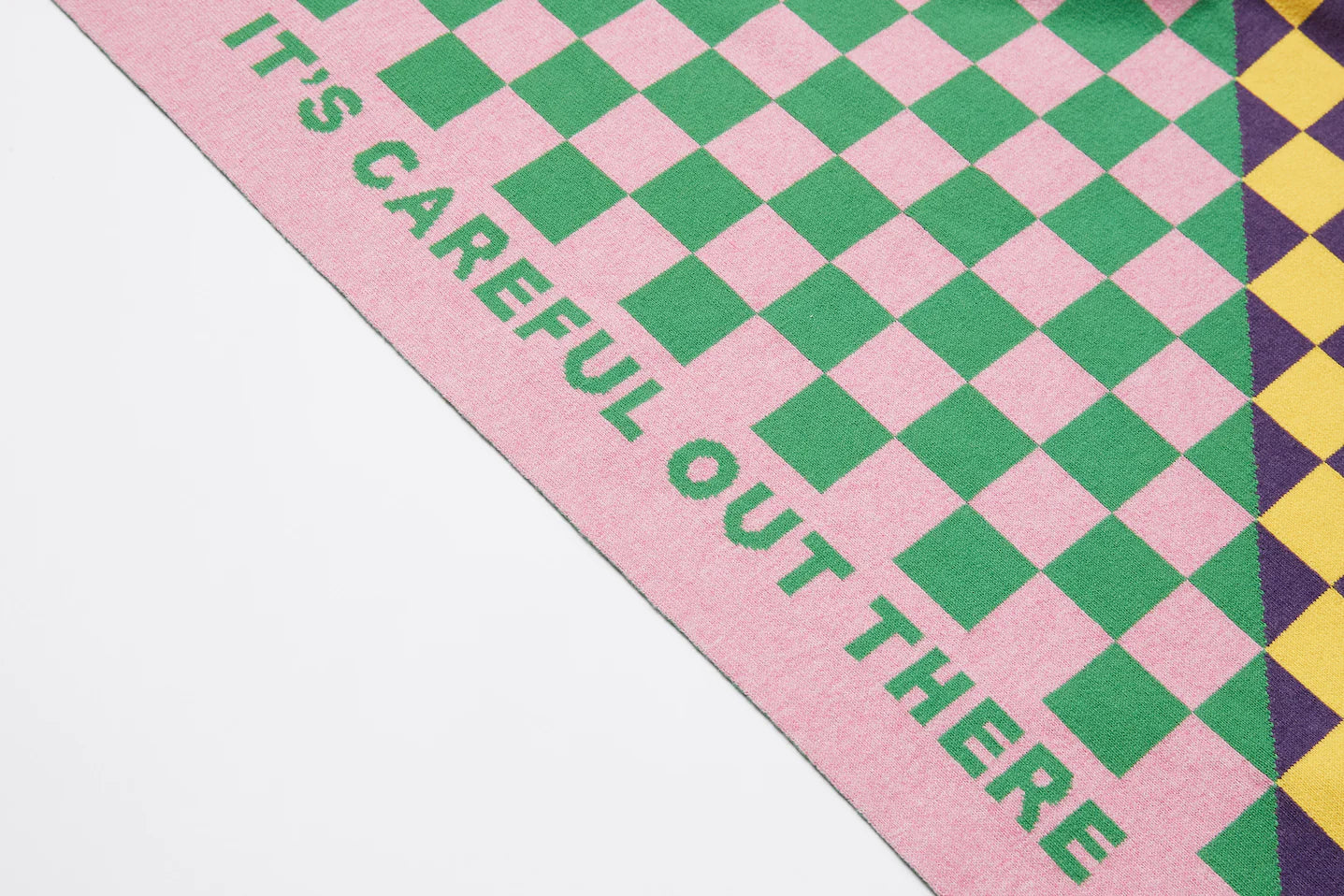 Feast or Famine Scarf (Pink, Green, Purple, Yellow)