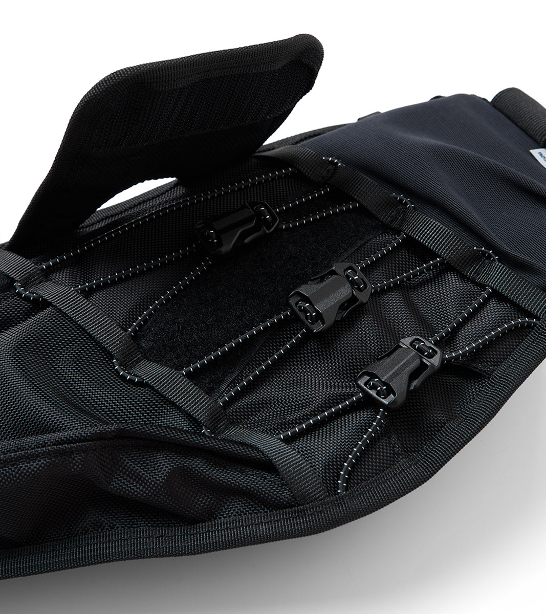 2-Side crossbody bag - Black