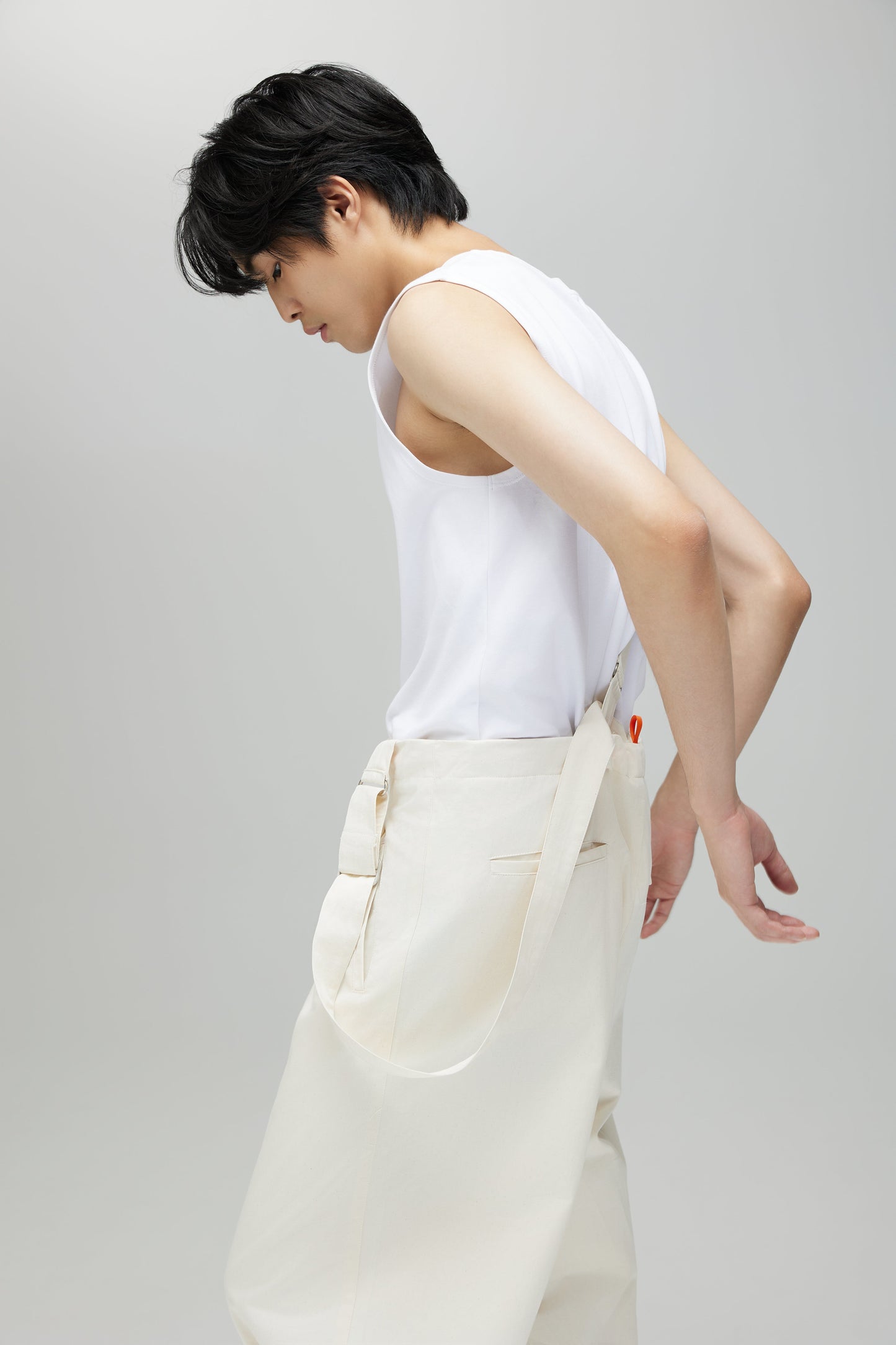 BARUN TROUSERS 2.0 IN SPECKLE CREAM