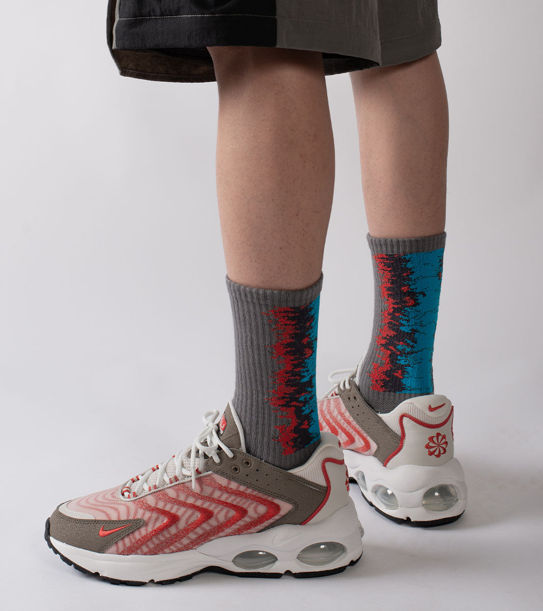 LANDING Midcalf socks - Gradient Red