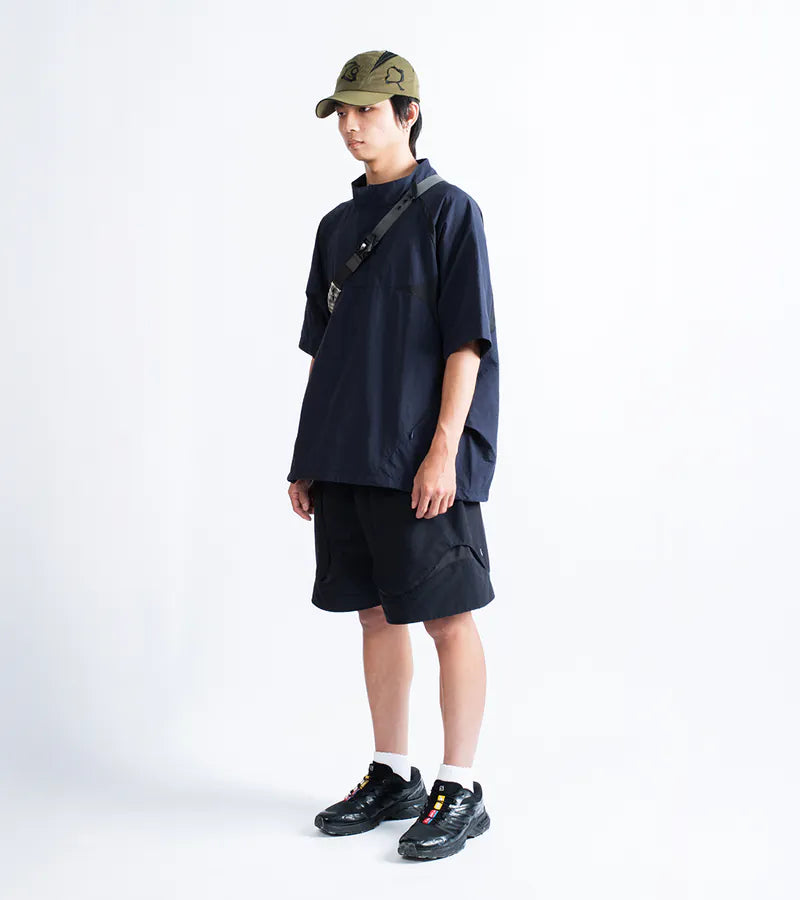 Trench S/S Top - NAVY