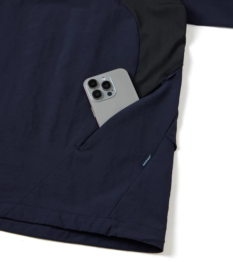 Trench S/S Top - NAVY