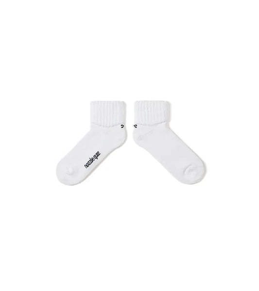 Essential O'skool Low Socks - White