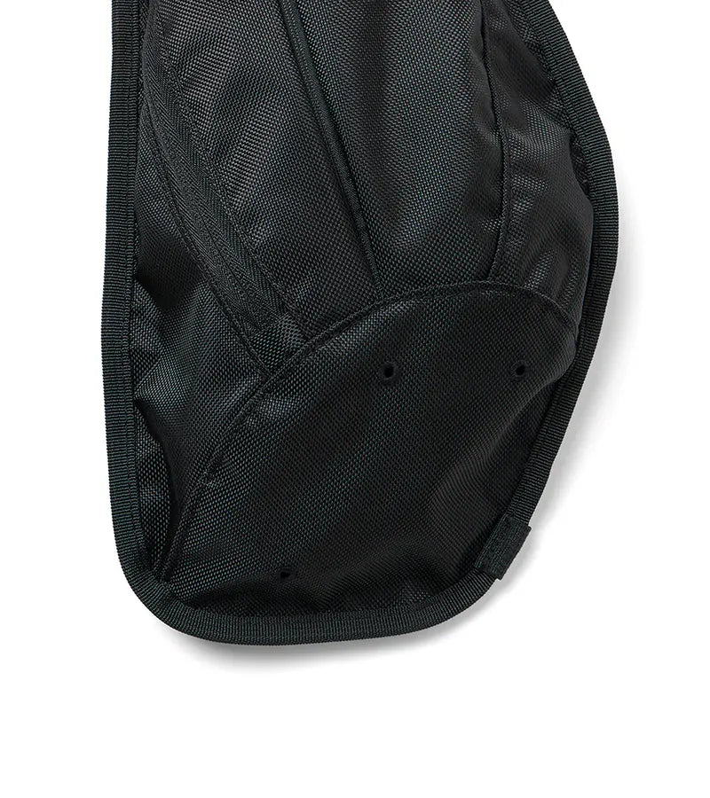 2-Side crossbody bag (CORDURA®)-Black