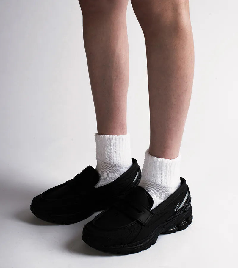 Essential O'skool Low Socks - White