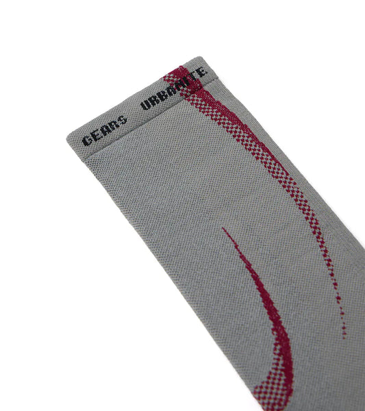 Grey Red - Tactel® Airy Socks