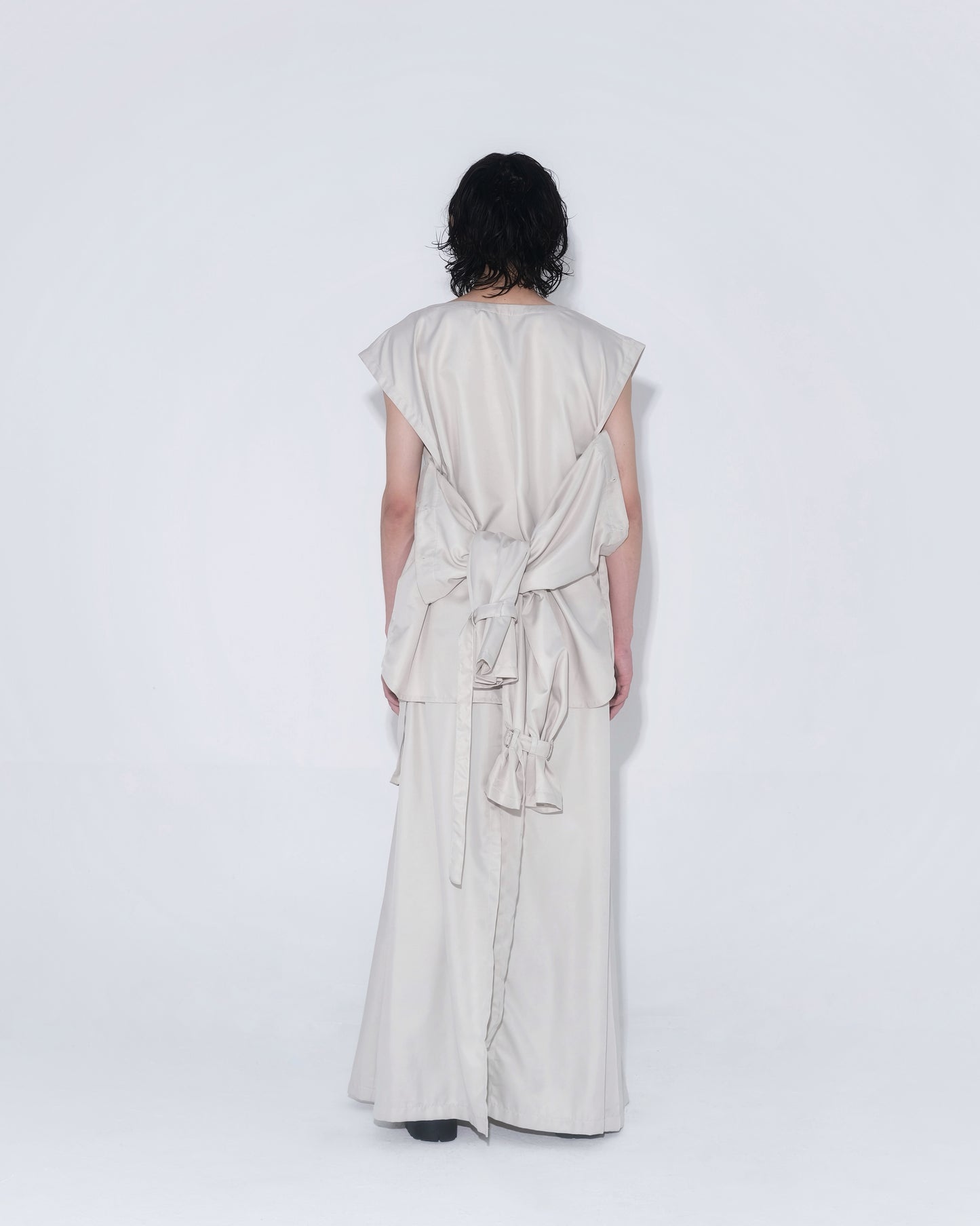 Detachable Psycho Shirt in Cream