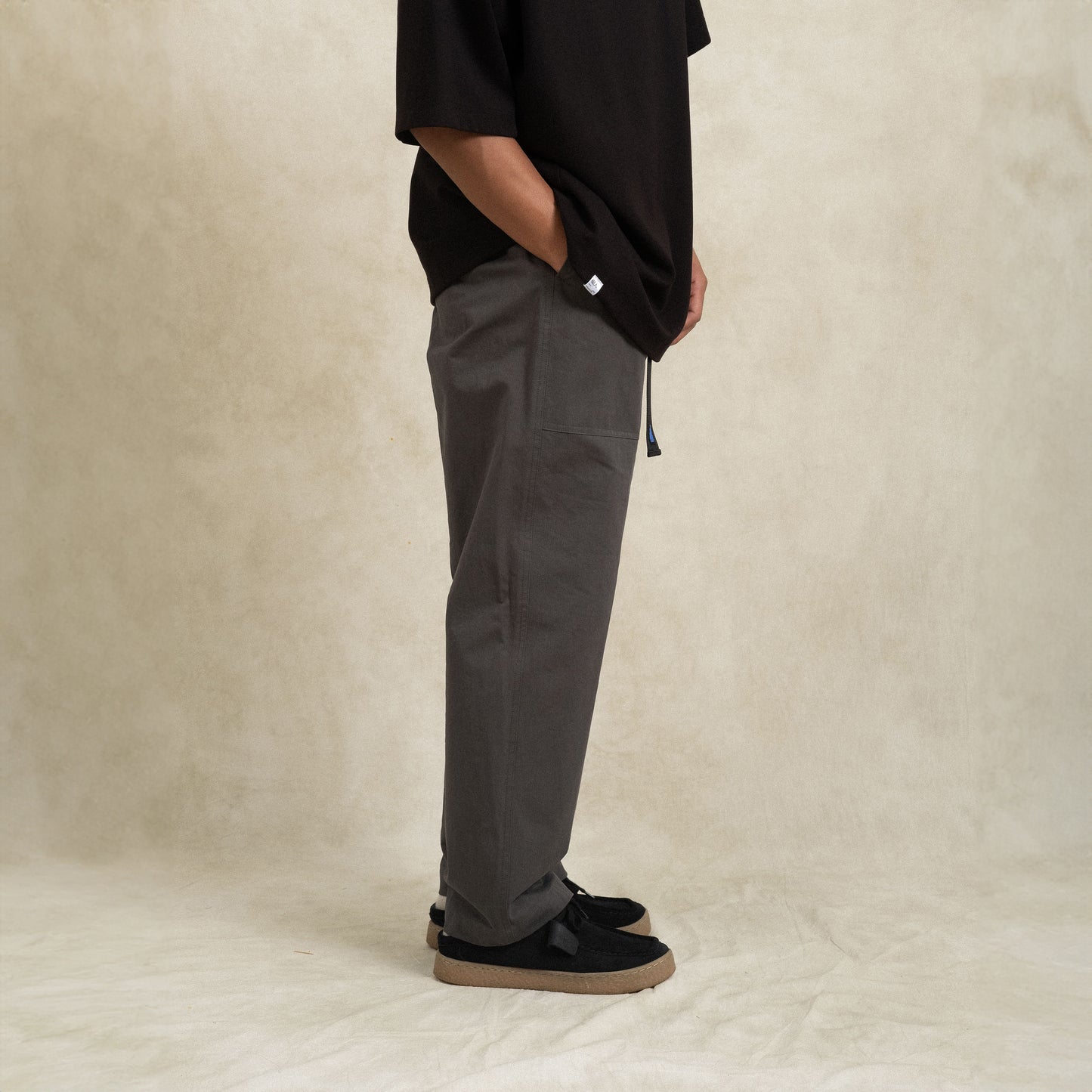Baker Pants / Cotton - Grey
