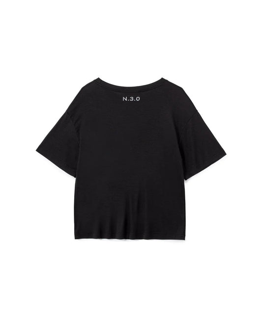 N E O VOL.2_CH.2 Candleborne Graphic Tee - Black