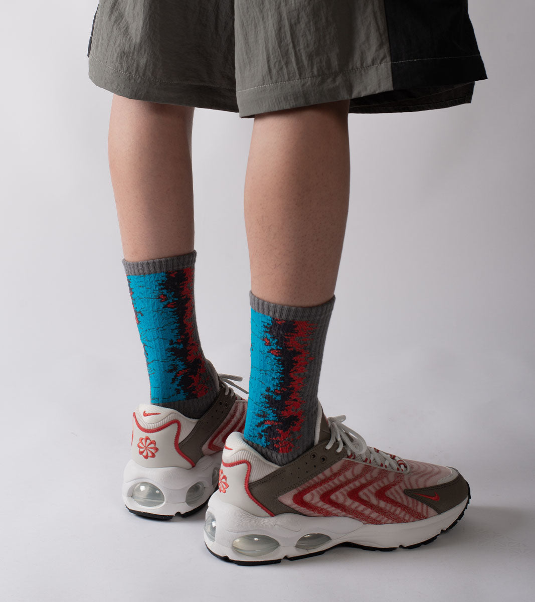 LANDING Midcalf socks - Gradient Red