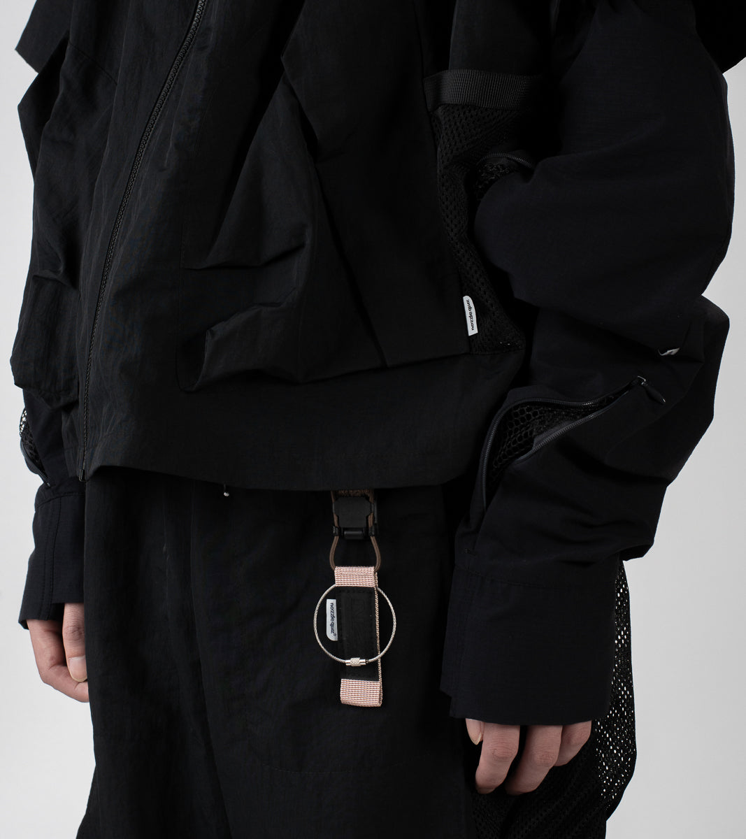 Cordura® Dual Webbing Key Strap - Taupe